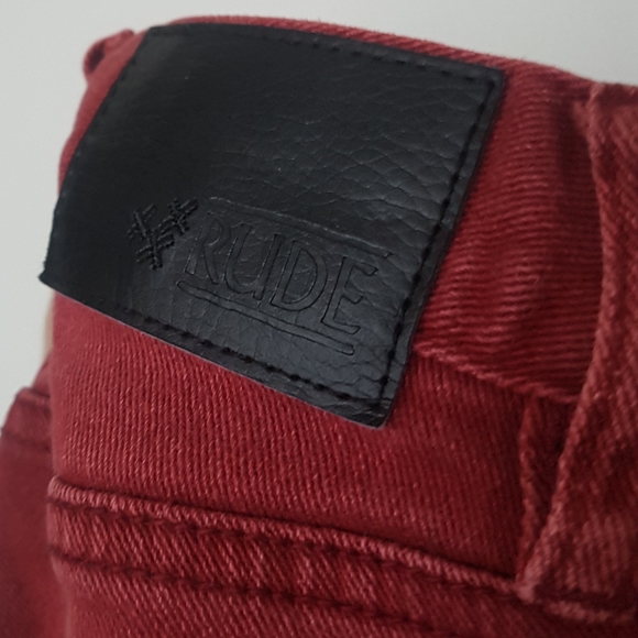 [RUDE] Red Skinny Jeans - Picture 10 of 13